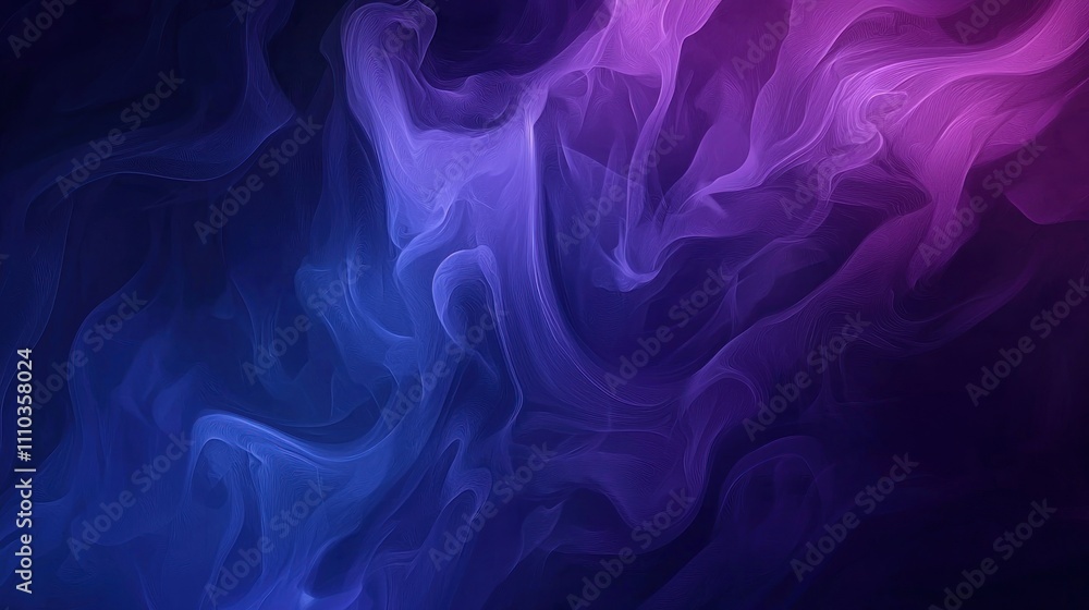 Fototapeta premium A rich, dark blue and purple background with swirling abstract patterns, offering a dramatic and modern appearance.