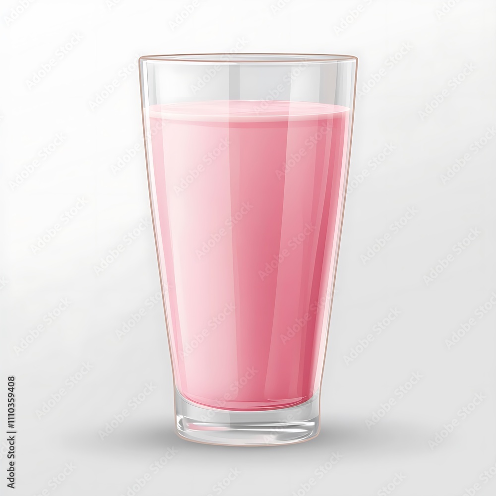 Glass with Pink Milk Isolated on a Transparent Background, Featuring a Smooth, Creamy Texture and a Vibrant Color, Perfect for Refreshing Beverages and Creative Drink Concepts. Glass with Pink Milk Isolated on a Transparent Background, Featuring a Smooth, Creamy Texture and a Vibrant Color, Perfect for Refreshing Beverages and Creative Drink Concepts.