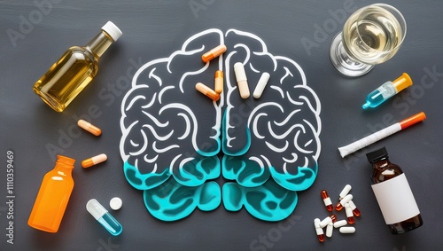 As a psychiatric or psychiatry idea of the impacts on mental health with recreational or pharmaceutical usage, drug addiction and brain function are related to alcohol and prescription drug use