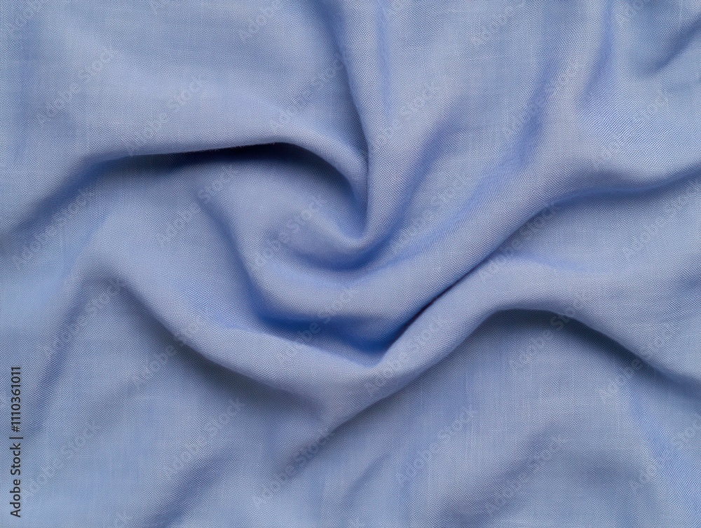 cotton, fabric, texture, plain weave, breathable, soft, smooth surface, detailed fibers, white background, minimalist, high resolution, light wrinkles, diagonal pattern, twill, pastel blue, cream colo cotton, fabric, texture, plain weave, breathable, soft, smooth surface, detailed fibers, white background, minimalist, high resolution, light wrinkles, diagonal pattern, twill, pastel blue, cream colo