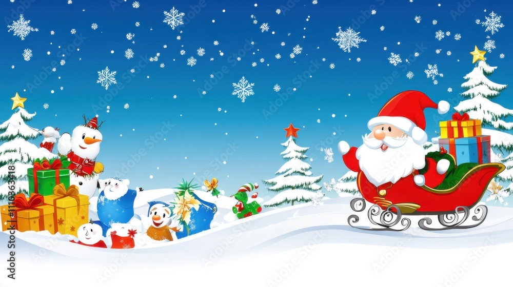 Christmas Themed Border Template Christmas Themed Border Template
