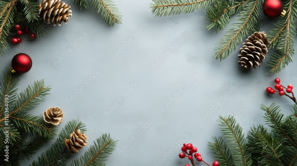 Christmas Themed Border Template Christmas Themed Border Template