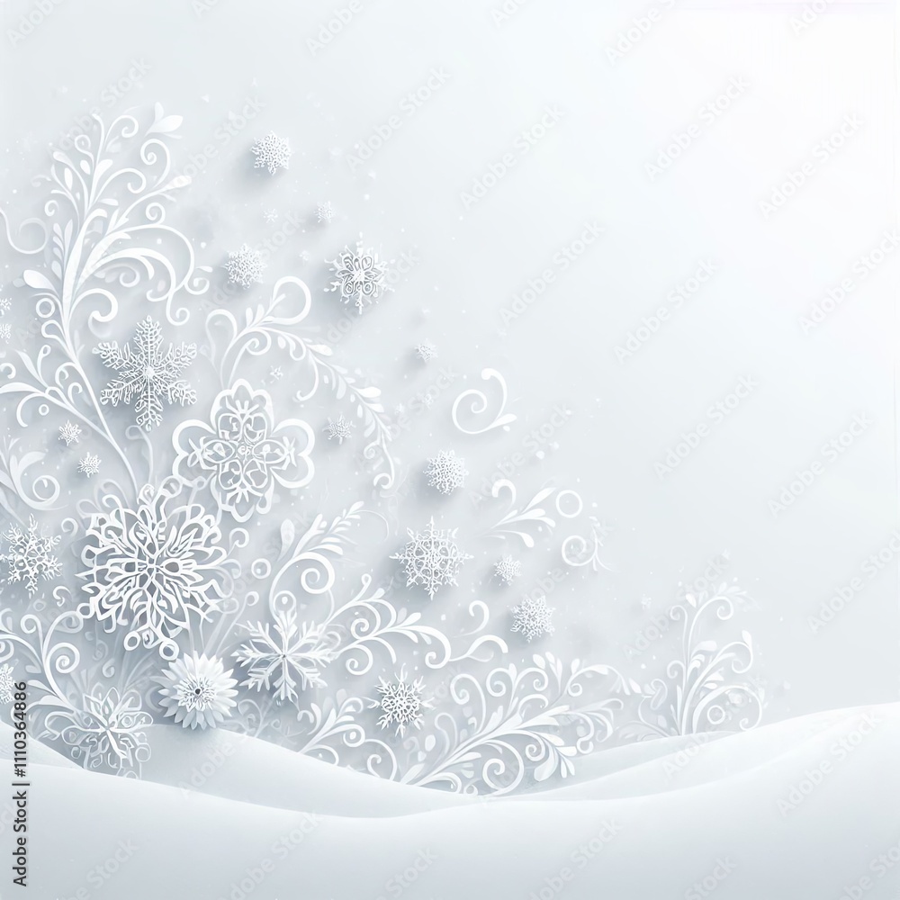 background with snowflakes background with snowflakes