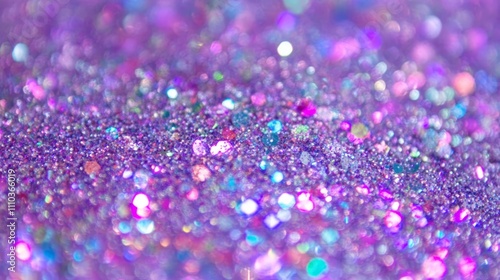 Purple Glitter Texture Background  Shimmering Sparkle