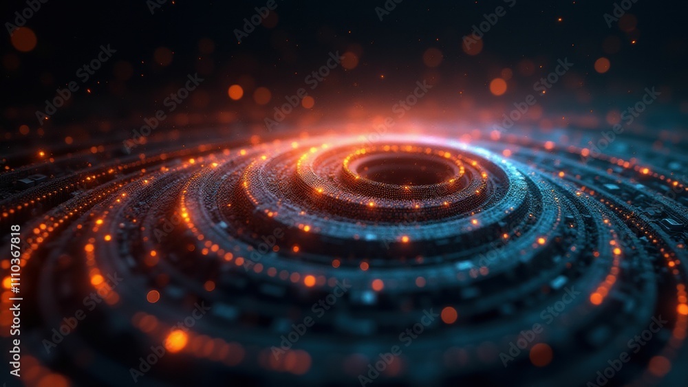 Technology Digital World Abstract Background Technology Digital World Abstract Background