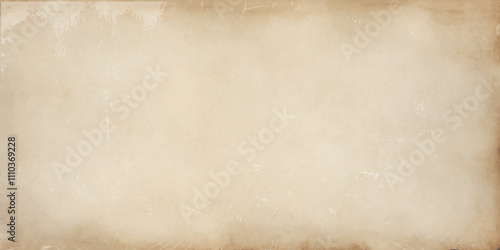 Vector old parchment paper sheet vintage aged or texture. 