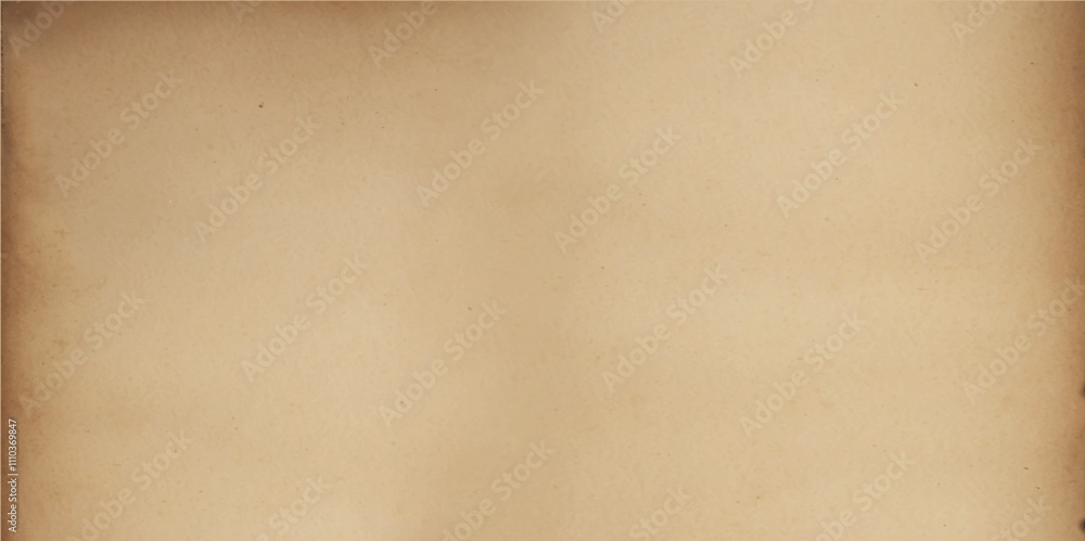 Obraz premium Vector old parchment paper sheet vintage aged or texture. 