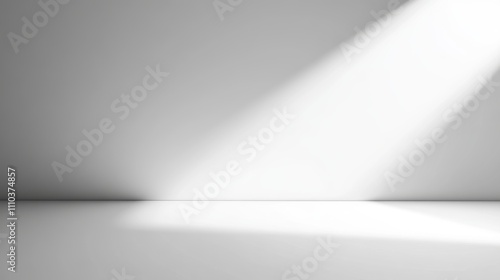 Wallpaper Mural Minimalist White Room Background: Clean, Bright, & Empty Studio Space Torontodigital.ca