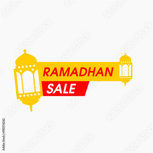 Ramadhan sales promo symbol to welcome the month of Ramadhan