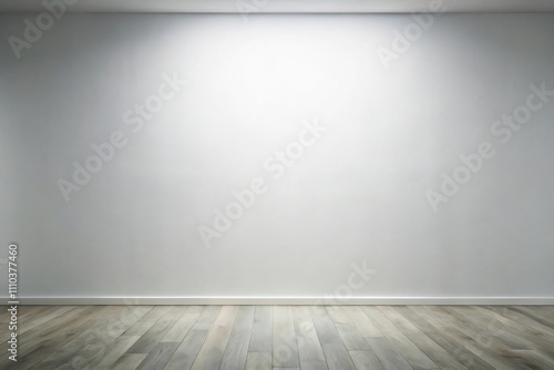 Wallpaper Mural empty white room with wall11 Torontodigital.ca