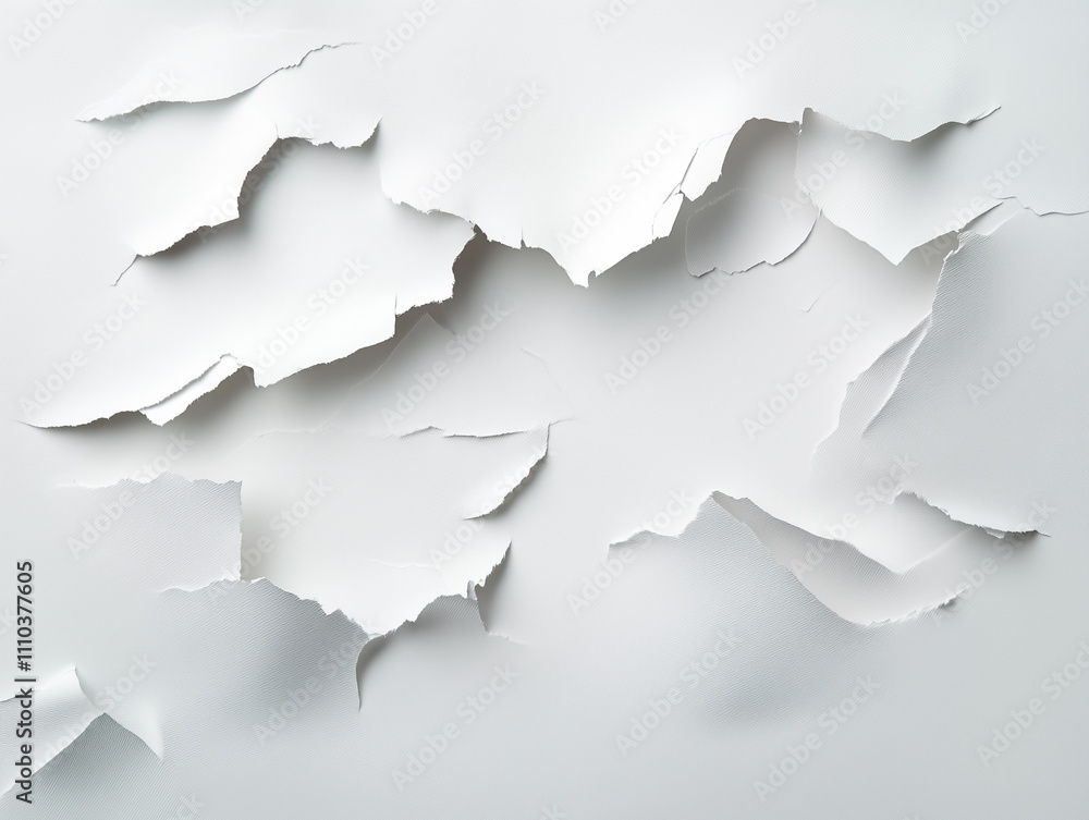 An old, ripped, wrinkled paper. Good for any project. An old, ripped, wrinkled paper. Good for any project.