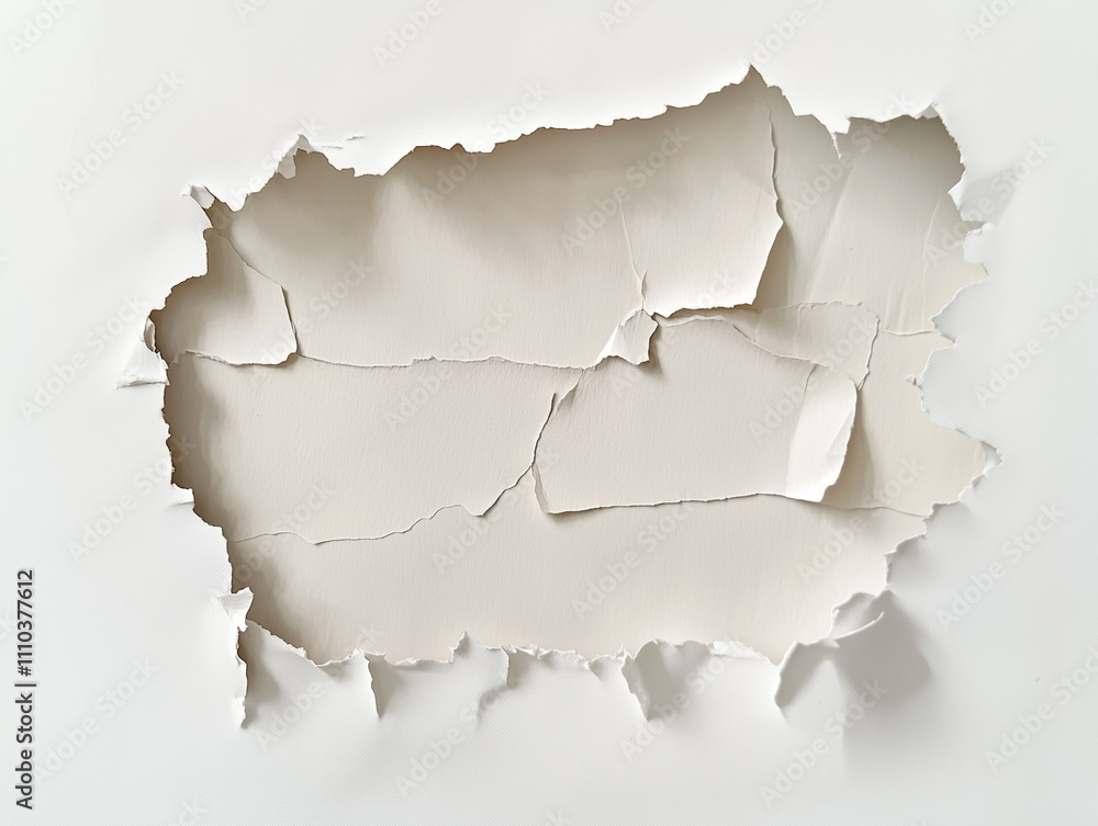 An old, ripped, wrinkled paper. Good for any project. An old, ripped, wrinkled paper. Good for any project.