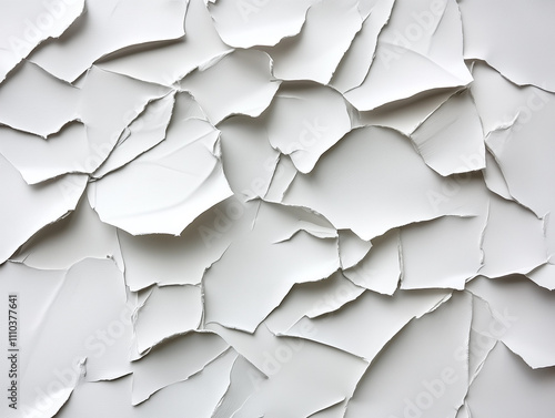 An old, ripped, wrinkled paper. Good for any project.