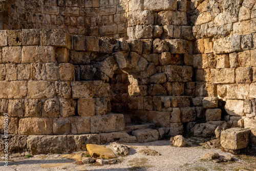 Wallpaper Mural Rows of columns in Perge, Antalya, Turkey. Remains of colonnaded street in Pamphylian ancient city.Rows of columns in Perge, Antalya, Turkey. Ancient Kestros Fountain. Aksu, Antalya Torontodigital.ca