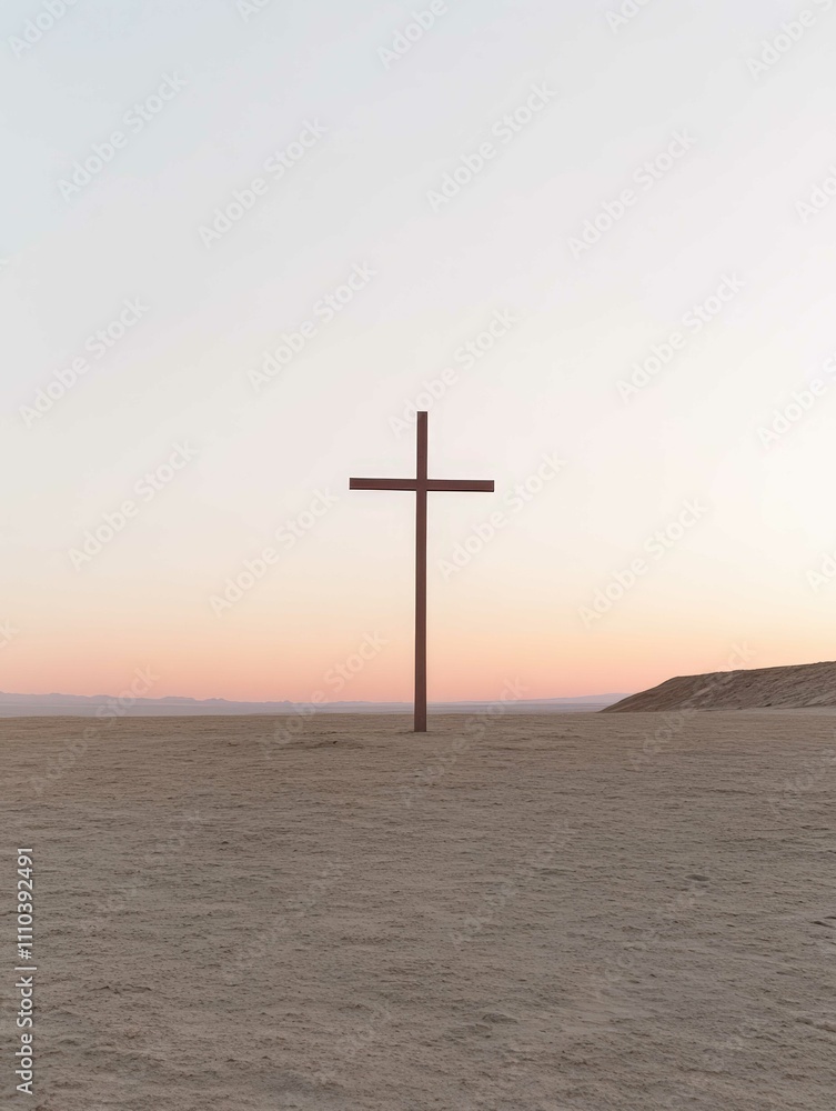 Cross Silhouetted in Golden Sunset
Cross Silhouetted in Golden Sunset