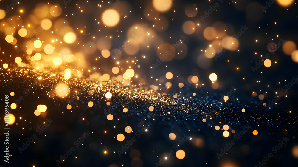 Golden Glitter Abstract Background Image Golden Glitter Abstract Background Image