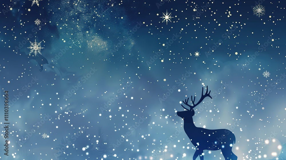 Beautiful Christmas Starry Sky Christmas Beautiful Christmas Starry Sky Christmas