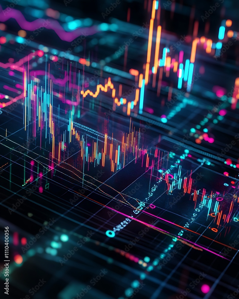 Ai powered financial, Dynamic Data Visualization of Global Stock Market Trends Ai powered financial, Dynamic Data Visualization of Global Stock Market Trends