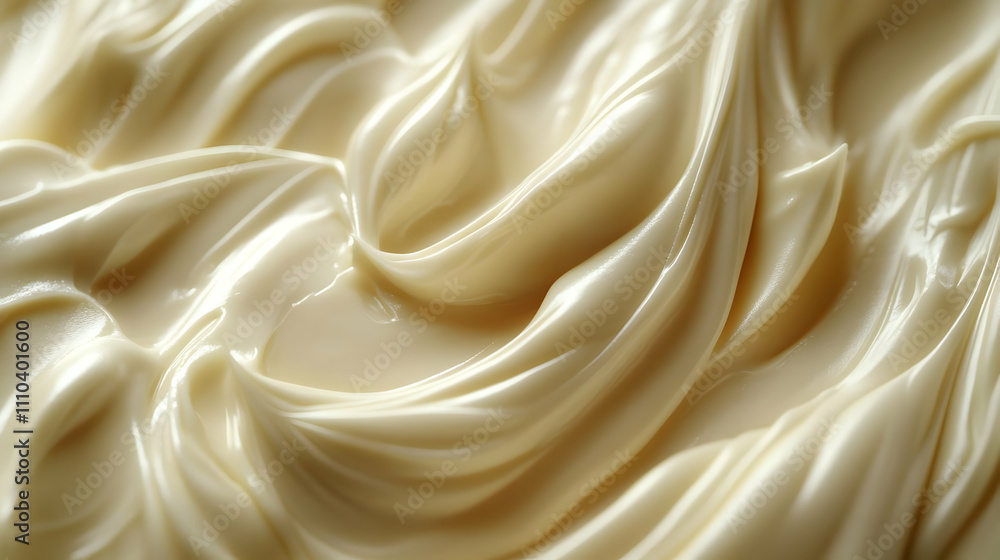 Creamy Swirls Abstract Food Background Image Creamy Swirls Abstract Food Background Image