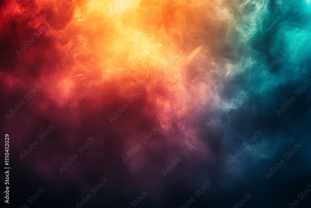 Naklejka premium gradient texture colorful art background 