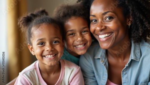 Children and Parents Enjoying Quality Time Together Despite the Emotional and Physical Toll of HIV/AIDS