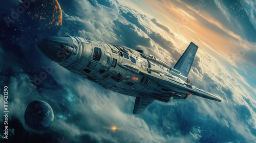 Wallpaper Mural Science Fiction Day.A fantastic universe Torontodigital.ca