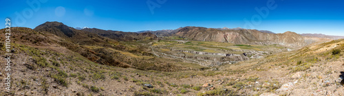 panorama of the mountains