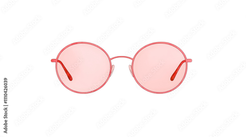Stylish Red Sunglasses with Oval Frames for Fashionable Summer Look Stylish Red Sunglasses with Oval Frames for Fashionable Summer Look