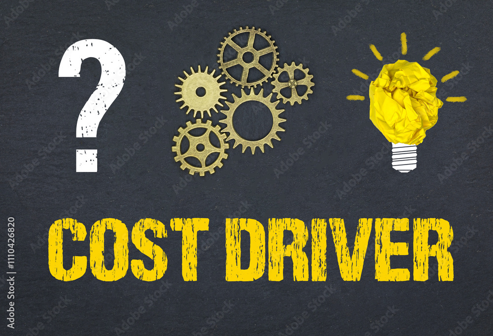 Obraz premium Cost Driver 