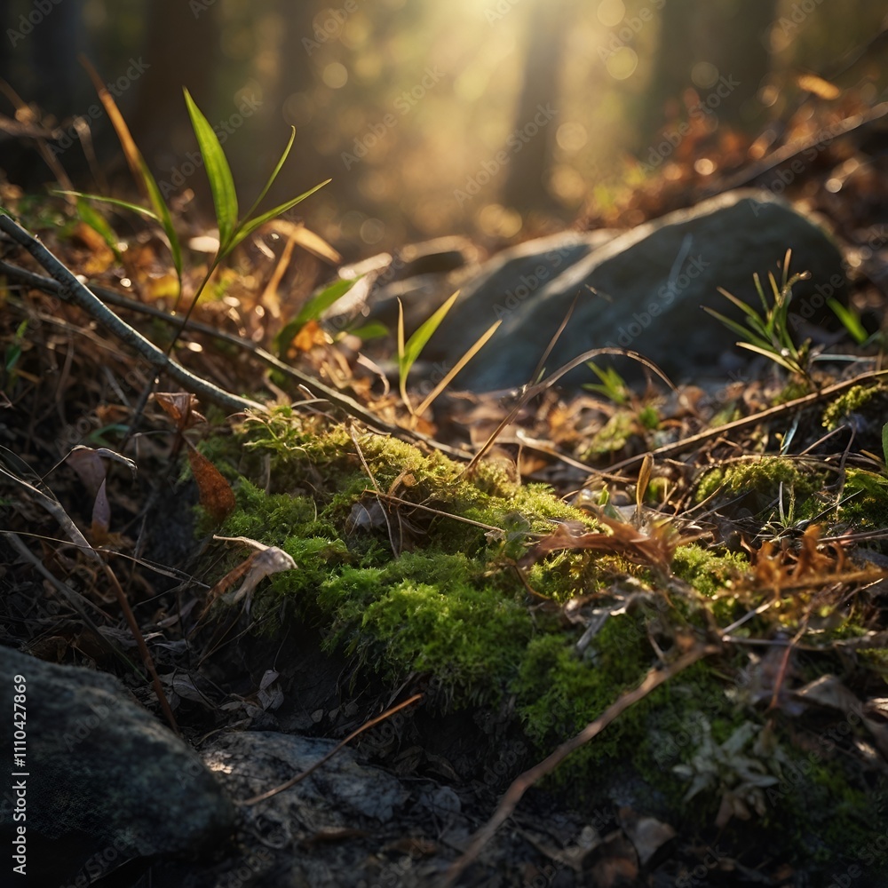 ai generated images of nature, natural beauty of plants and trees in forest ai generated images of nature, natural beauty of plants and trees in forest