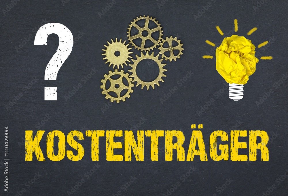 Obraz premium Kostenträger