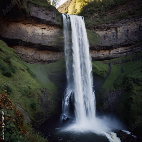 Schluchten - Naturgewalt in Form eines Schluchtenwasserfalls