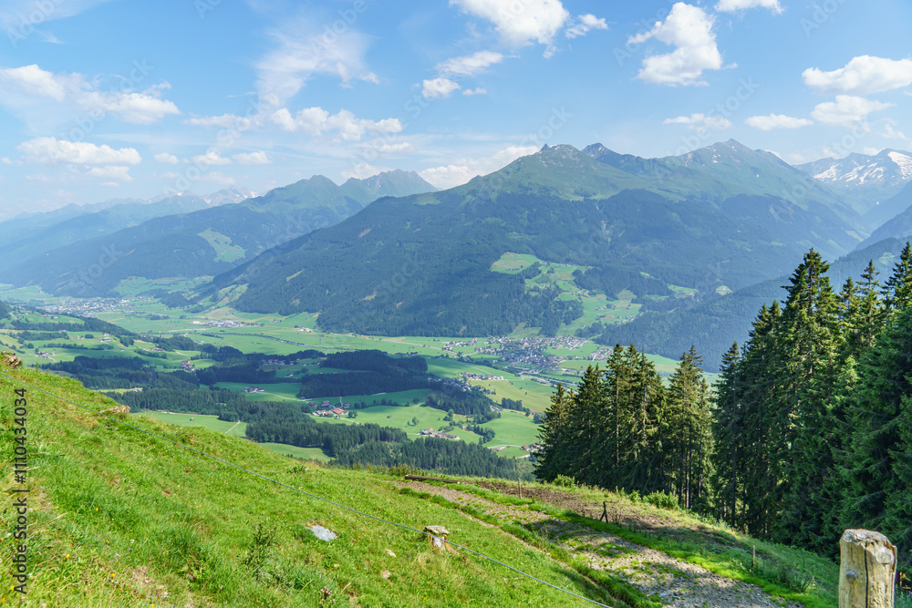 Fototapeta premium In den österreichischen Alpen