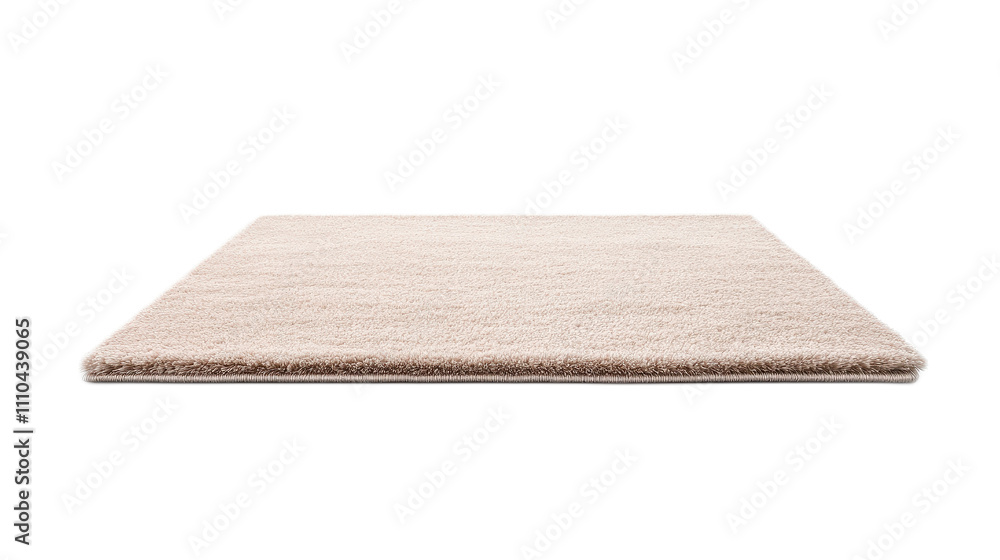 Soft Beige Carpet Rug on White Background for Home Decor Designs Soft Beige Carpet Rug on White Background for Home Decor Designs