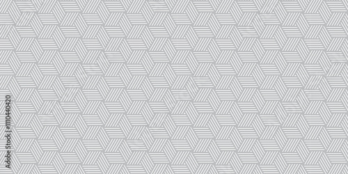 Abstract cube geometric fabric textile and tile surface texture background.