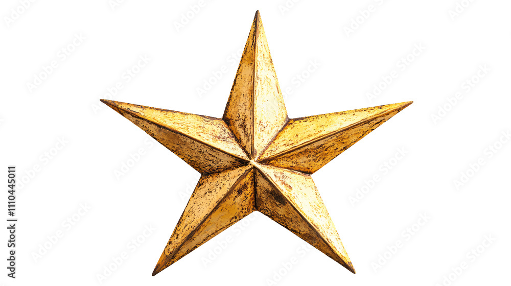 This is a 3D rendering of a gold star isolated on white & transparent a background. This is a 3D rendering of a gold star isolated on white & transparent a background.