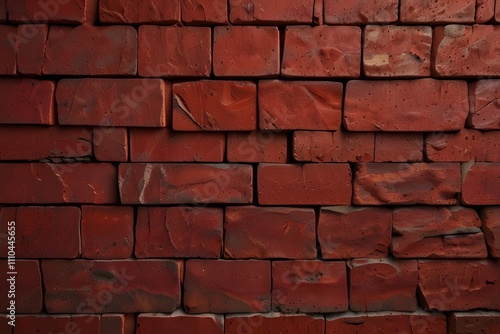 red brick wall Generative AI