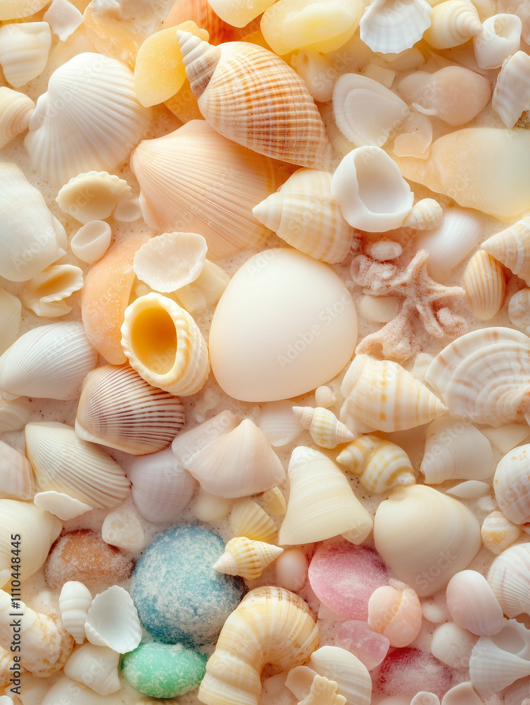 shells and sand shells and sand