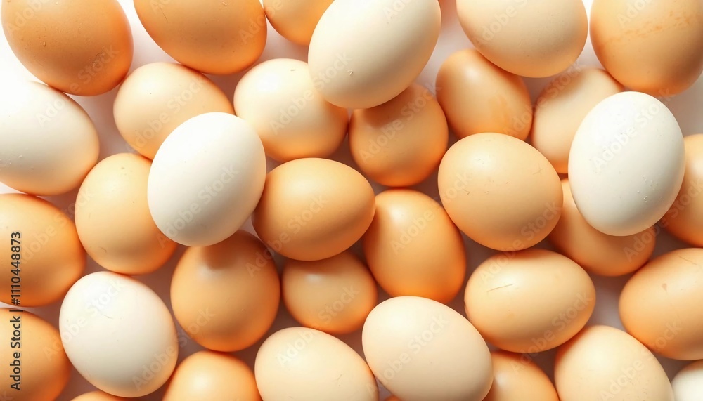 Collection of chicken eggs isolated on white or transparent background Collection of chicken eggs isolated on white or transparent background
