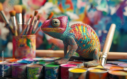 Chameleon Advertising Paints  photo