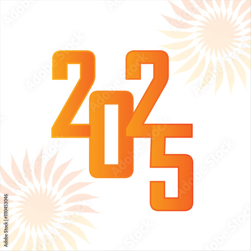 Happy new year design template