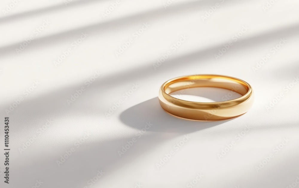 Gold Ring A sleek gold ring with a minimalist design, placed on a clean white surface with soft shadows. Gold Ring A sleek gold ring with a minimalist design, placed on a clean white surface with soft shadows.
