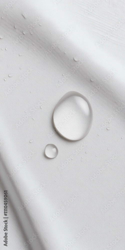 Waterproof Fabric with Water Droplets
Waterproof Fabric with Water Droplets