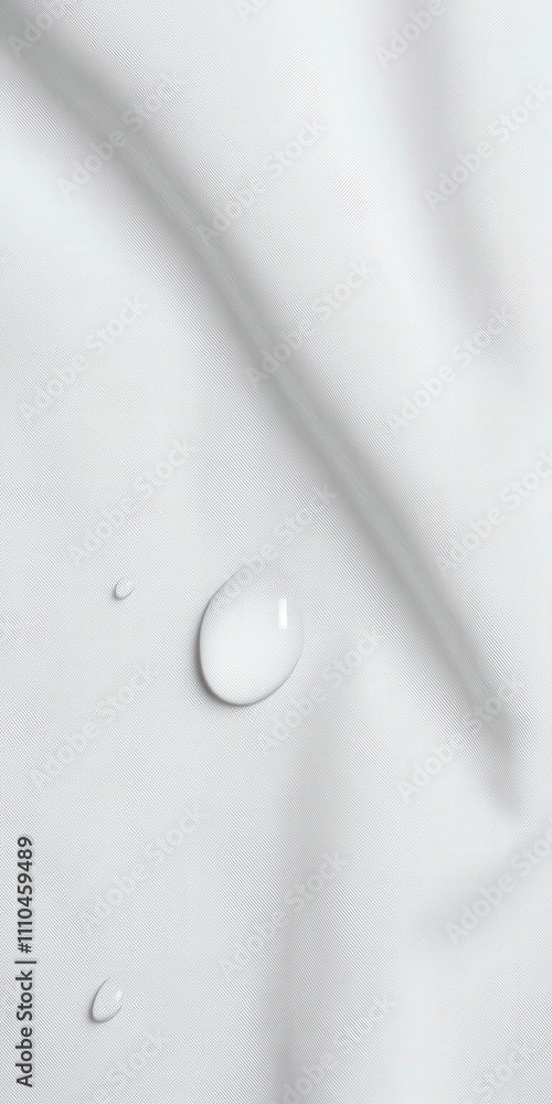 Waterproof Fabric with Water Droplets
Waterproof Fabric with Water Droplets