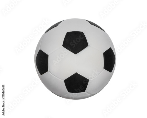 soccer ball toy isolated on white background