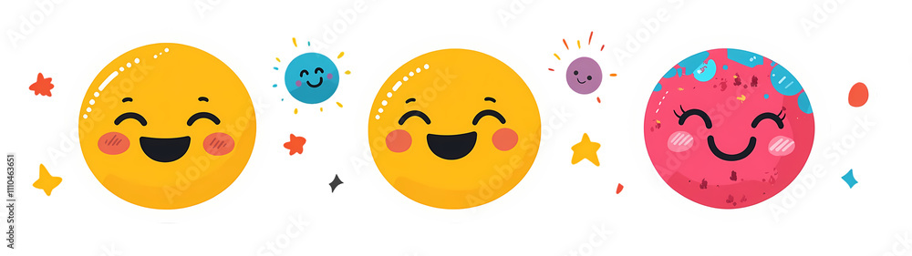 Fototapeta premium Assortment of funny fruits