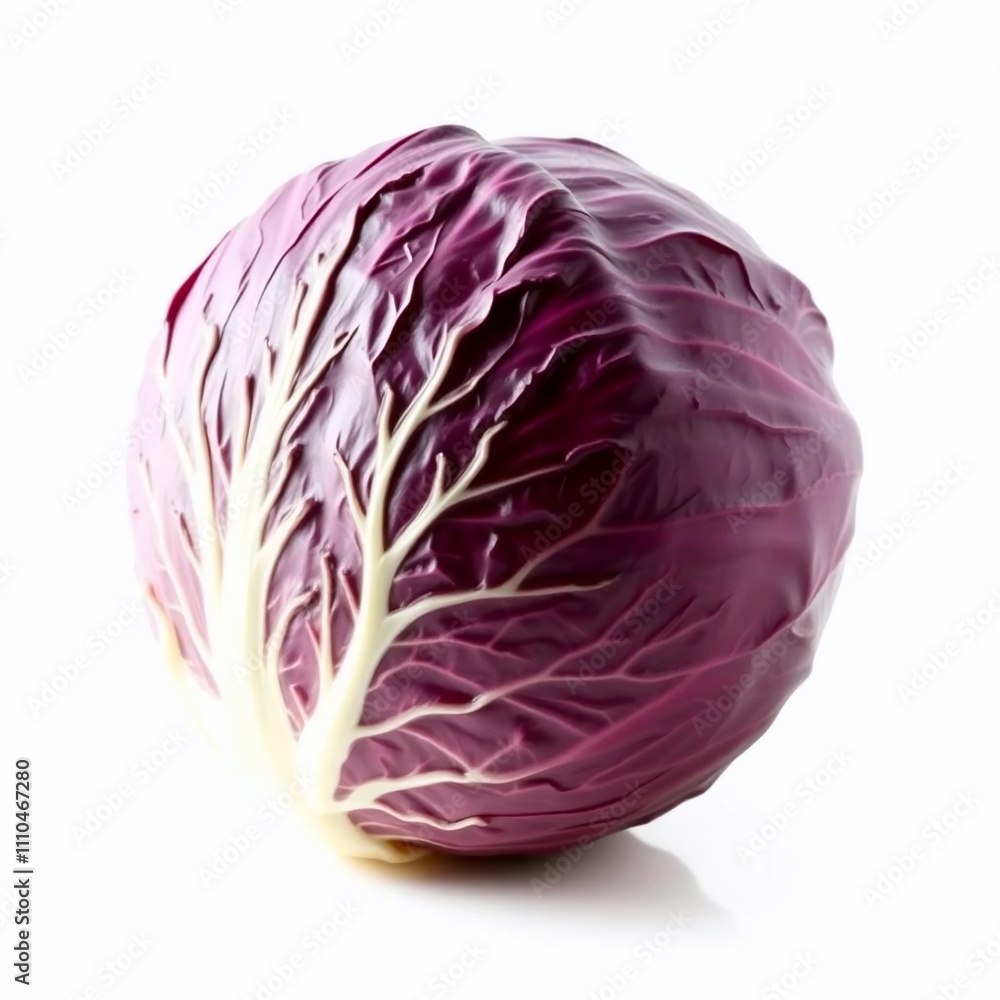 Fresh Red Cabbage Healthy Vegetable Food Ingredient Studio Shot Fresh Red Cabbage Healthy Vegetable Food Ingredient Studio Shot