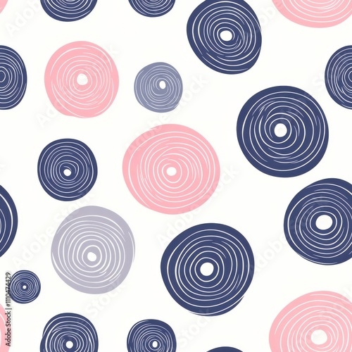 Soft Pastel Spiral Pattern with Gentle Texture