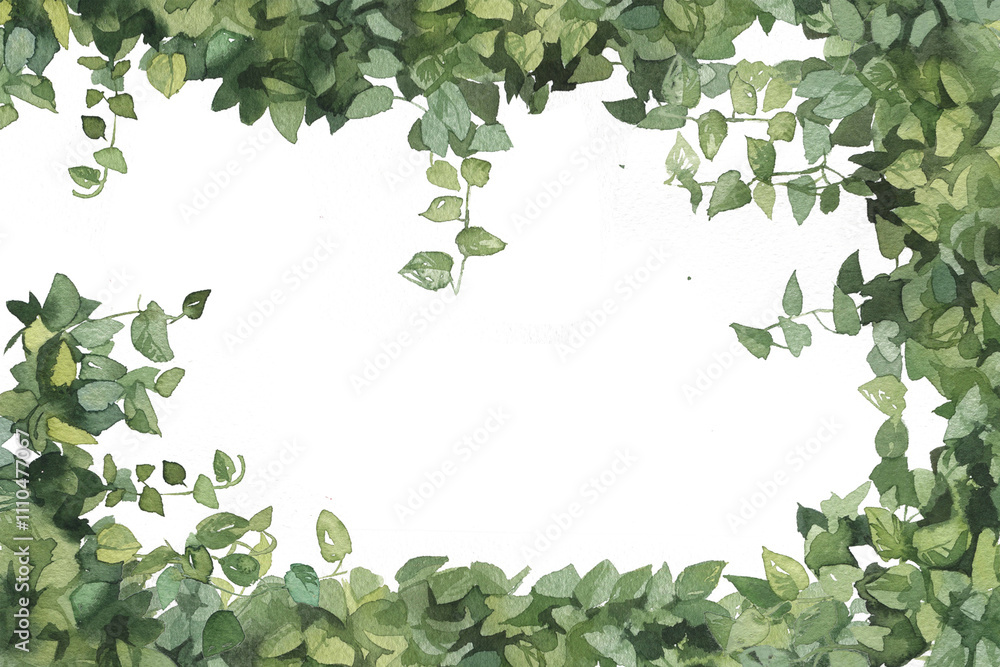 Fototapeta premium ivy, banner, frame, greeting, art, artistic, artwork, background, beautiful, blossom, botanical, botany, bouquet, branch, card, clip art, clipart, collection, day, decoration, design, drawing, element