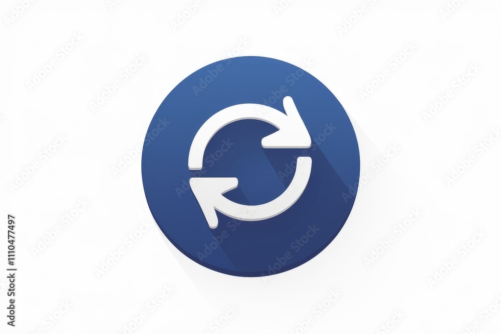 Circular arrows symbolize continuous process renewal or refresh. Circular arrows symbolize continuous process renewal or refresh.